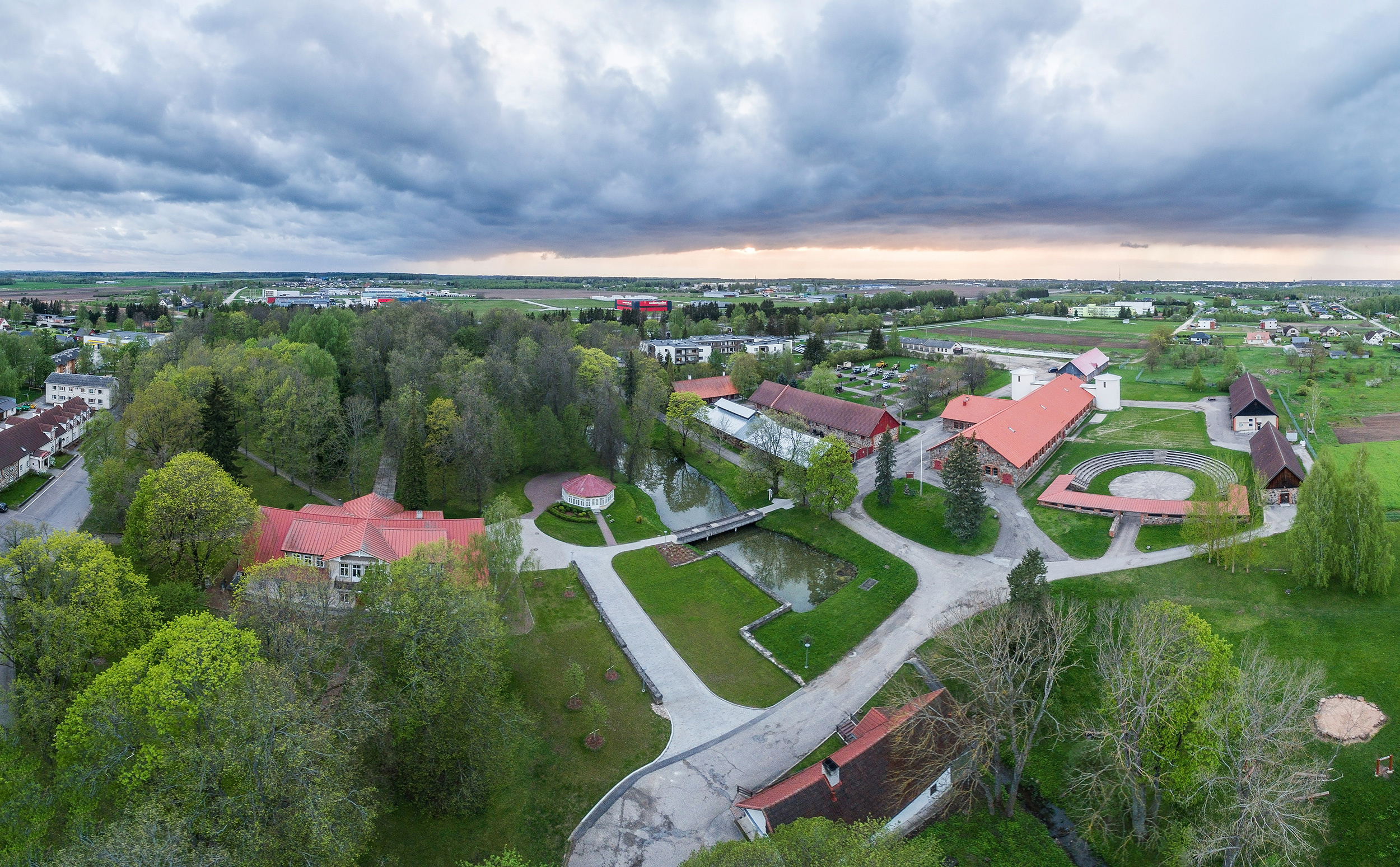 Eesti põllumajandusmuuseum – aerofoto