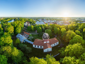 Vaade Tartu vanalinnale ja tähetornile Toomemäe poolt